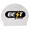 Custom 'BEST' Logo Latex Swim Cap