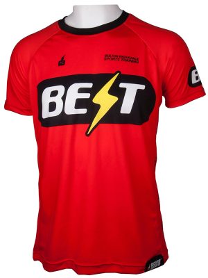 Red Performance Running Tee